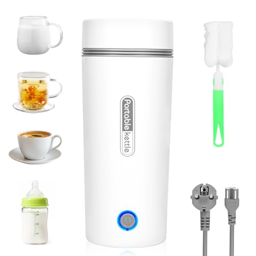 Dreamhigh® Reisewasserkocher, 350ml Mini...