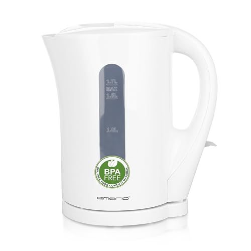 Emerio Wasserkocher BASIC | Kunststoff BPA...