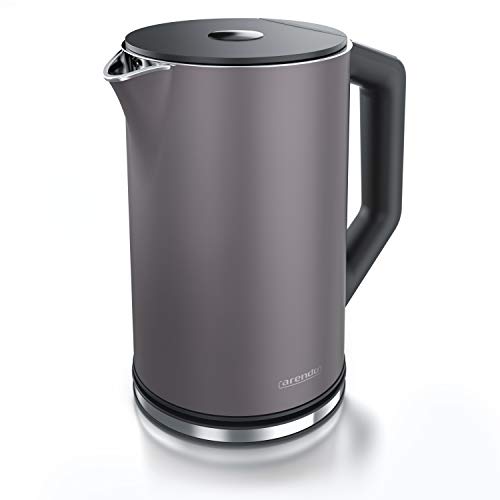 Arendo - Edelstahl Wasserkocher mit...