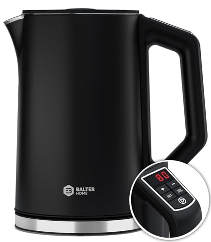 BALTER Edelstahl Wasserkocher mit...