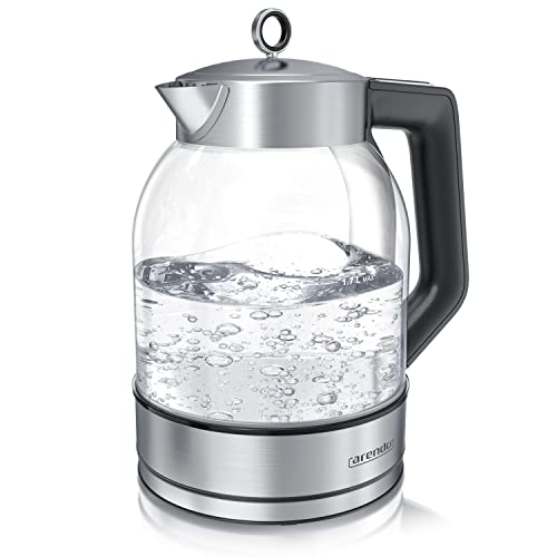 Arendo - Glas Wasserkocher mit...