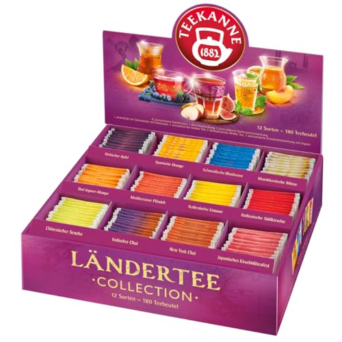 Teekanne Ländertee Collection Box, 180...