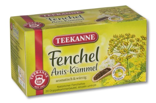 Teekanne Fenchel-Anis-Kümmel, 20 Beutel