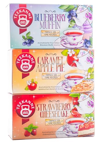 Teekanne Sweeteas 3er Set, Strawberry...