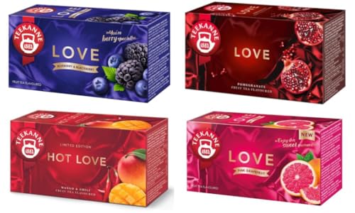 TEEKANNE Big Love Tea Collection (4 x 20...